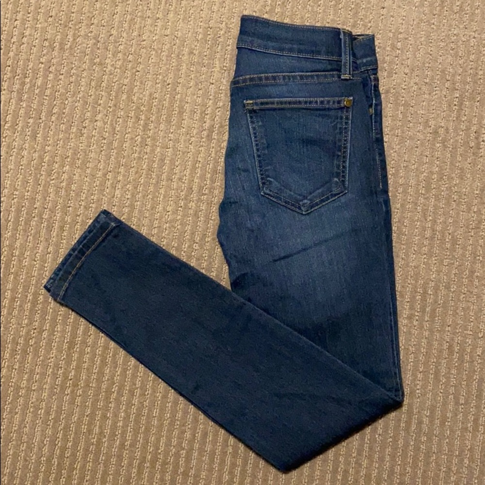 NWOT Pistola Skinny Blue Jeans size 24. Mid rise